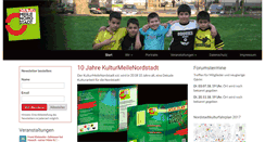 Desktop Screenshot of kulturmeilenordstadt.de