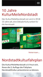 Mobile Screenshot of kulturmeilenordstadt.de
